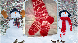 Мастерицы из Нарьян-Мара удивляют мировое сообщество вязальщиц носками с арктическим колоритом 