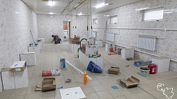 В Лесозаводской бане завершается ремонт