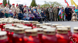 В Нарьян-Маре почтили минутой молчания память погибших в годы Великой Отечественной войны