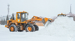 За 20 дней с улиц города убрано 4 тыс. кубометров снега