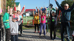 Активисты ТОС «Сахалин» организовали детский праздник «Путешествие по планете»