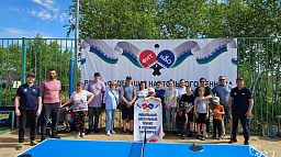 Активисты ТОС «Мирный» присоединились к турниру по настольному теннису