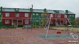 Детская площадка по улице Явтысого готова