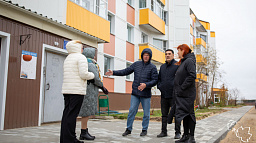 На Меньшикова завершено обустройство нового тротуара