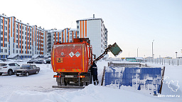 За январь Нарьян-Марское АТП вывезло 612 тонн мусора