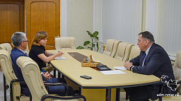 Глава Нарьян-Мара провел встречу с председателем Ассоциации «Совет муниципальных образований НАО»