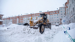 Зимние заботы «Чистого города» не прекращаются
