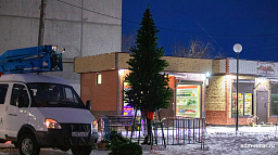 В Кармановке зажжется новогодняя елка