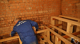 В бане №1 на Первомайской продолжается большой ремонт
