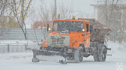 С начала месяца с улиц Нарьян-Мара убрано порядка 890 кубометров снега