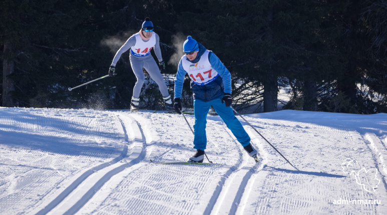 Финал спартакиады по лыжным гонкам